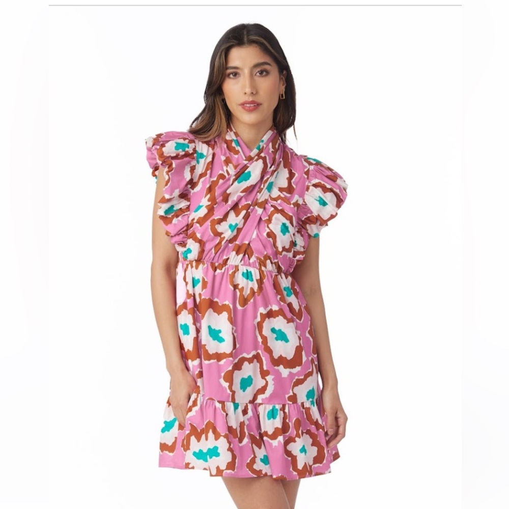 Crosby by Millie Burch Amarie dress in Bloom Boom